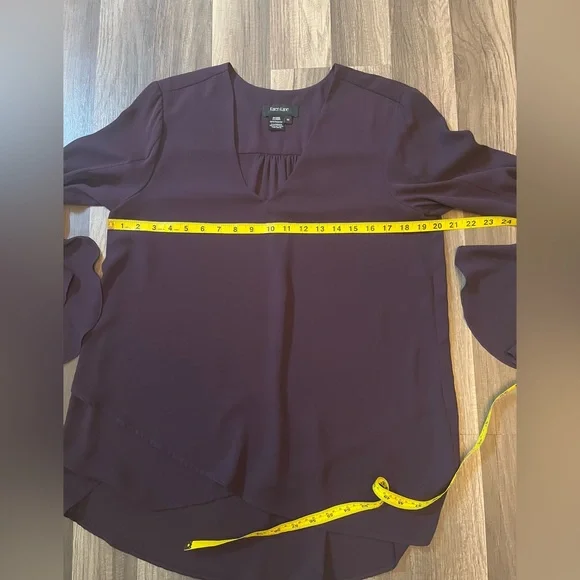 Karen Kane Bracelet Ruffle Sleeve Crossover Top & Faux Suede Moto Pants SZ M/L - Picture 8 of 16